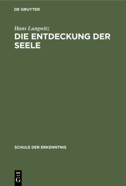 Die Entdeckung Der Seele