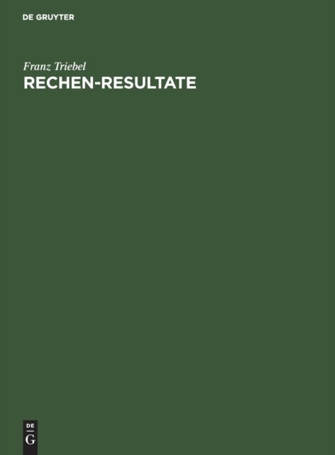 Rechen-Resultate