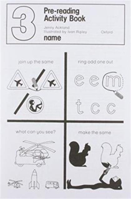 Pre-Reading Activity Books: Book 3