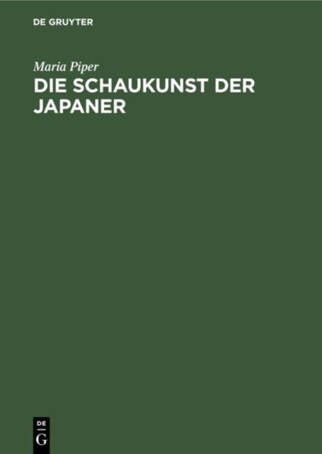 Die Schaukunst Der Japaner