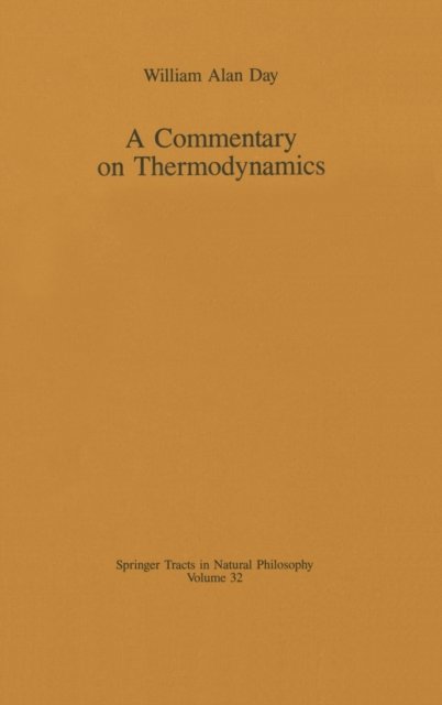A Commentary on Thermodynamics
