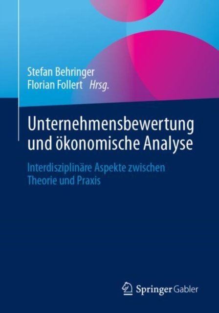 Unternehmensbewertung und okonomische Analyse