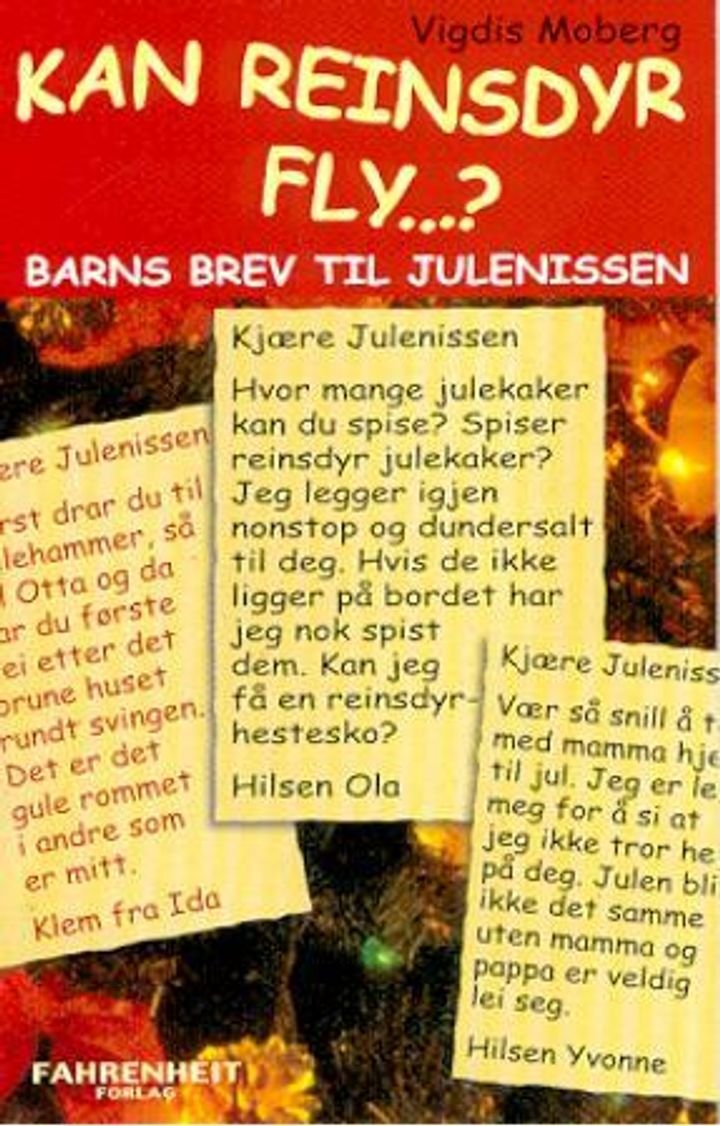 Kan reinsdyr fly? - barns brev til julenissen
