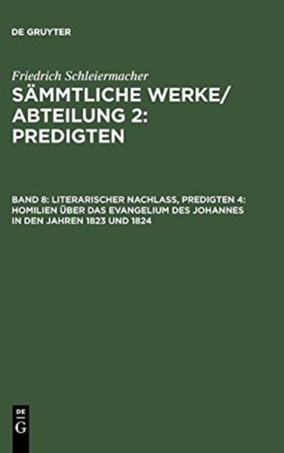 Literarischer Nachlaß, Predigten 4