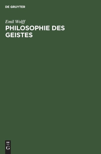 Philosophie des Geistes