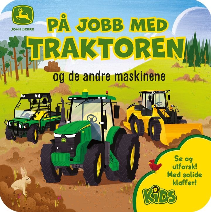 På jobb med traktoren