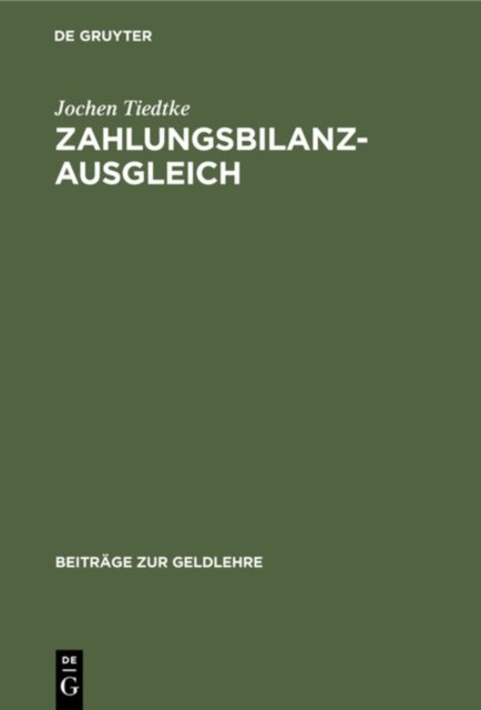 Zahlungsbilanzausgleich