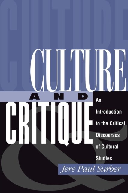 Culture And Critique