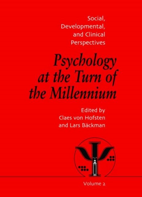 Psychology at the Turn of the Millennium, Volume 2