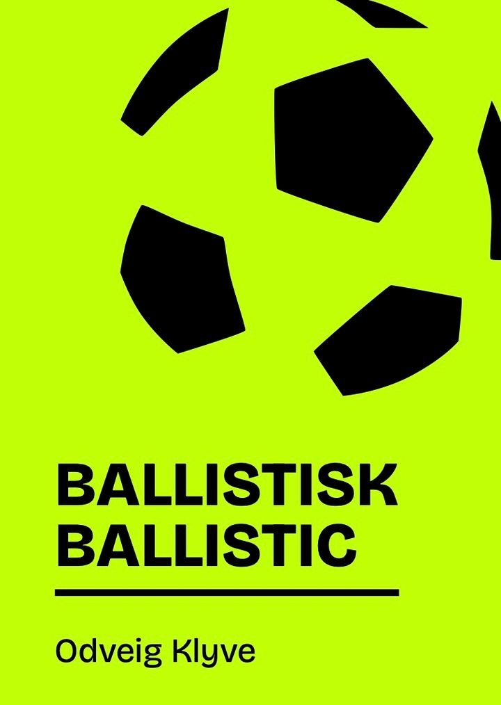Ballistisk ballistic - fotballdikt