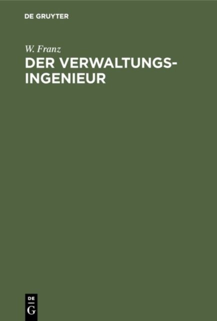 Verwaltungsingenieur