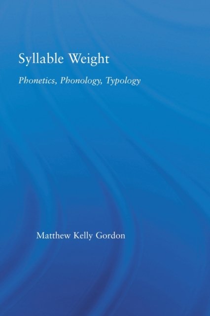 Syllable Weight
