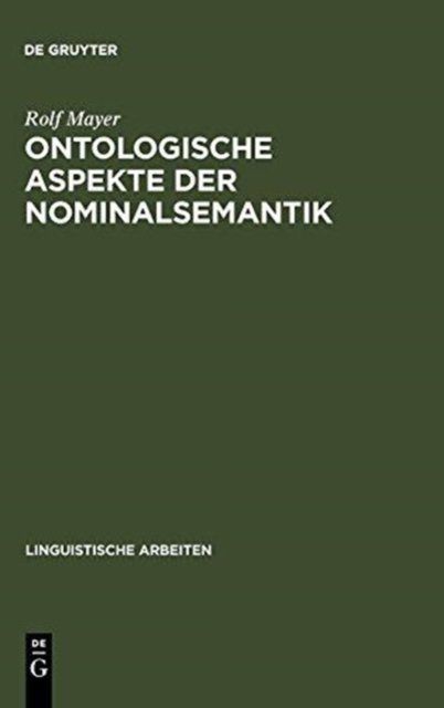 Ontologische Aspekte Der Nominalsemantik