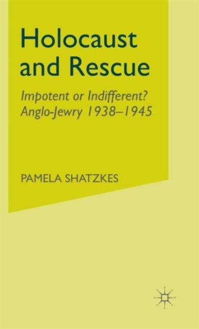 Holocaust and Rescue