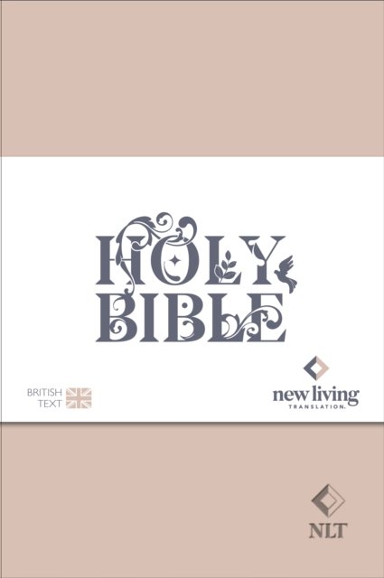NLT Holy Bible, Pink Flexiback, Leather-Feel, Debossed Detailing, British Text, NLT New Living Translation, Flexiback, Standard size