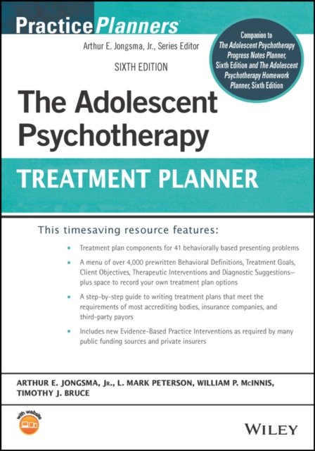The Adolescent Psychotherapy Treatment Planner, Sixth Edition