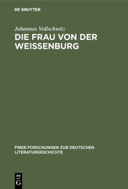 Frau von der Weißenburg