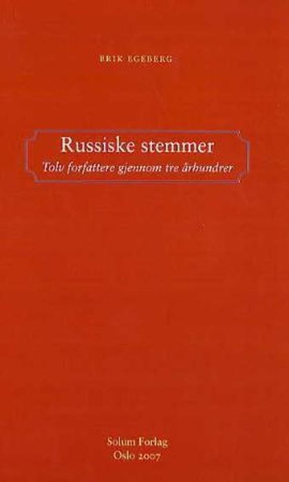 Russiske stemmer