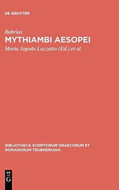 Mythiambi Aesopei CB