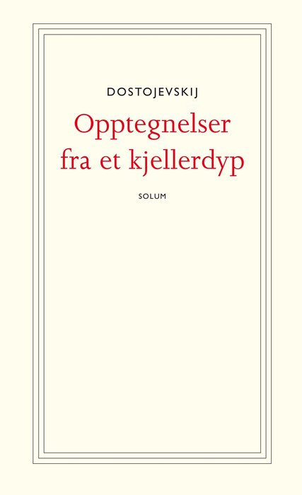 Opptegnelser fra et kjellerdyp