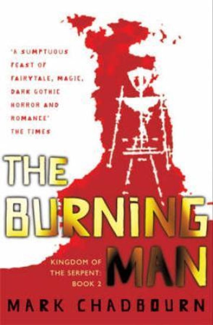 The burning man