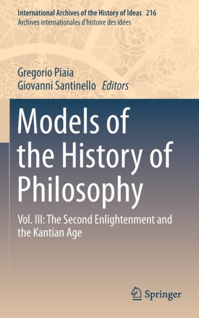 Models of the History of Philosophy