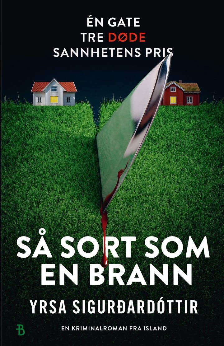 Så sort som en brann
