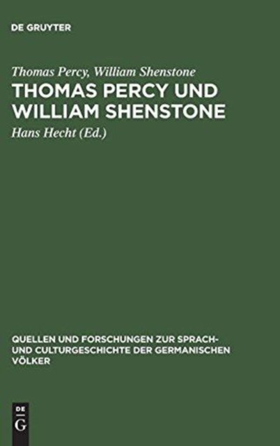 Thomas Percy und William Shenstone