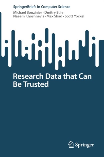Research Data that Can Be Trusted