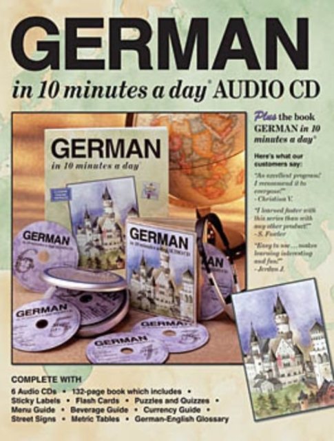GERMAN in 10 minutes a day BOOK + AUDIO