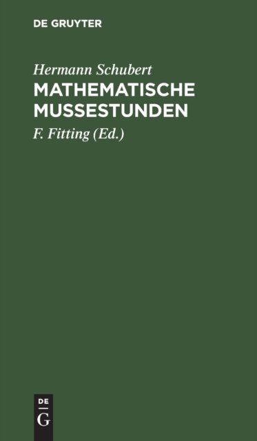 Mathematische Mußestunden