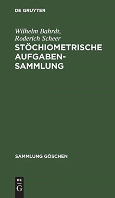 Stochiometrische Aufgabensammlung