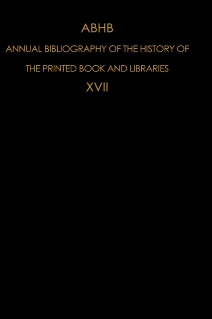 ABHB Annual Bibliography of the History of the Printed Book and Libraries