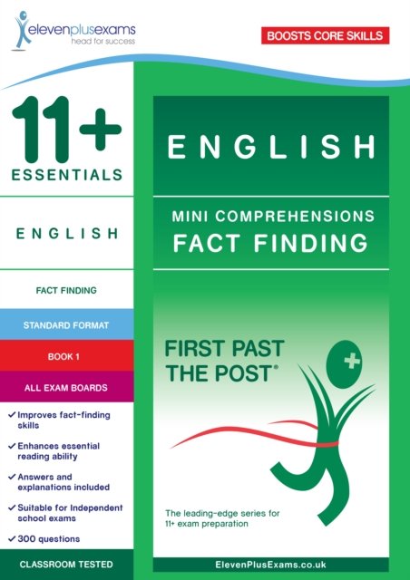 11+ Essentials English Mini-Comprehensions: Fact-Finding Book 2