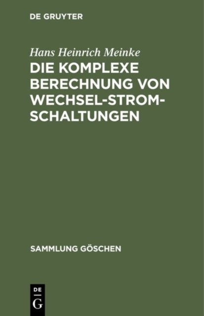 komplexe Berechnung von Wechselstromschaltungen