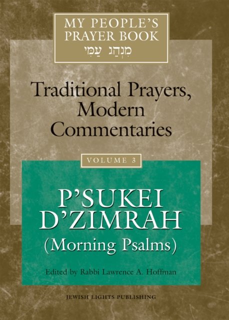 My People''s Prayer Book Vol 3