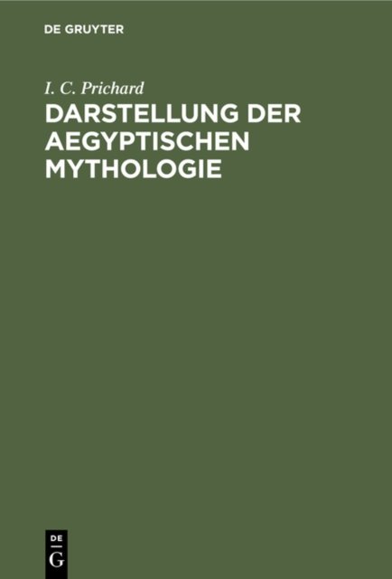 Darstellung Der Aegyptischen Mythologie