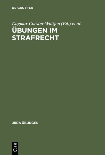 Ubungen Im Strafrecht