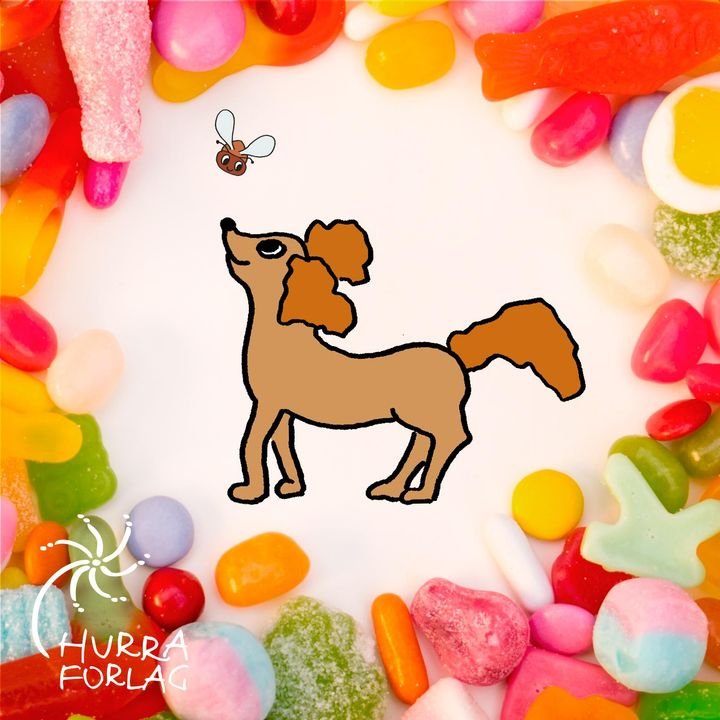 Godteposen - hunden Puff