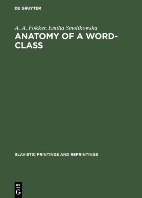 Anatomy of a Word-class