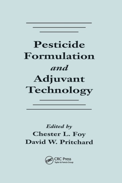 Pesticide Formulation and Adjuvant Technology