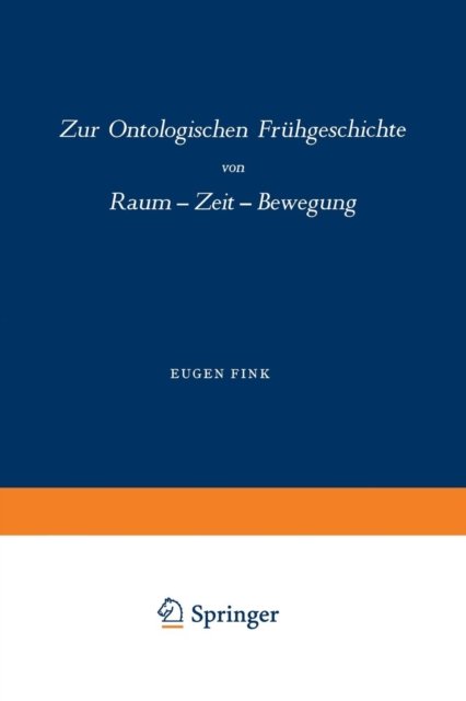 Zur Ontologischen Fruhgeschichte