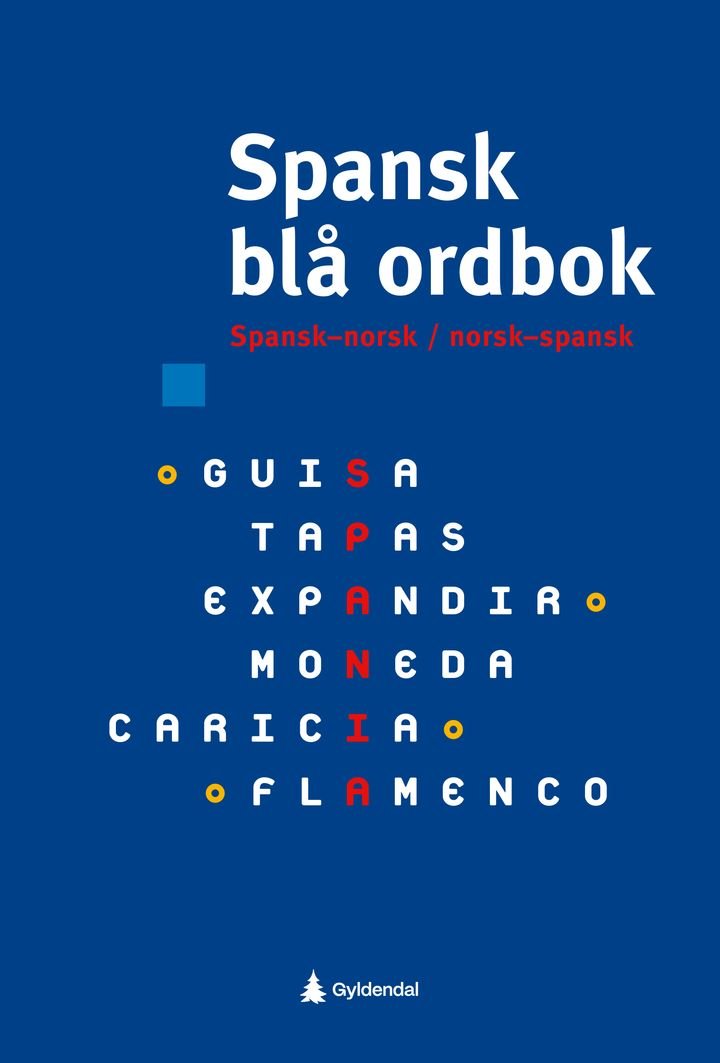Spansk blå ordbok