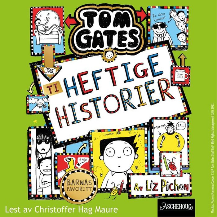 Ti heftige historier