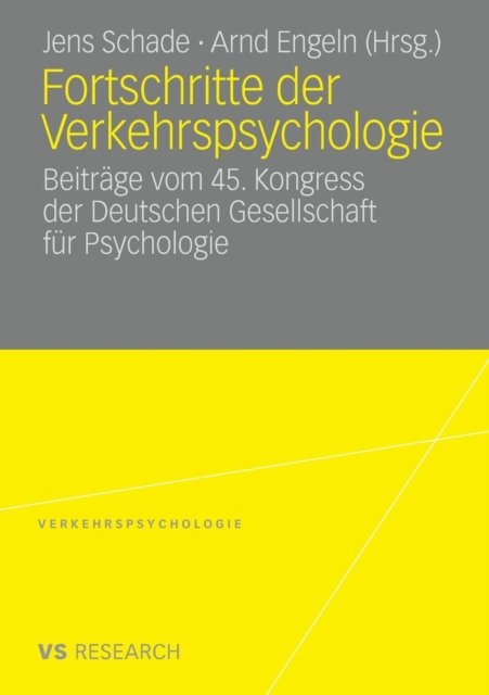 Fortschritte der Verkehrspsychologie