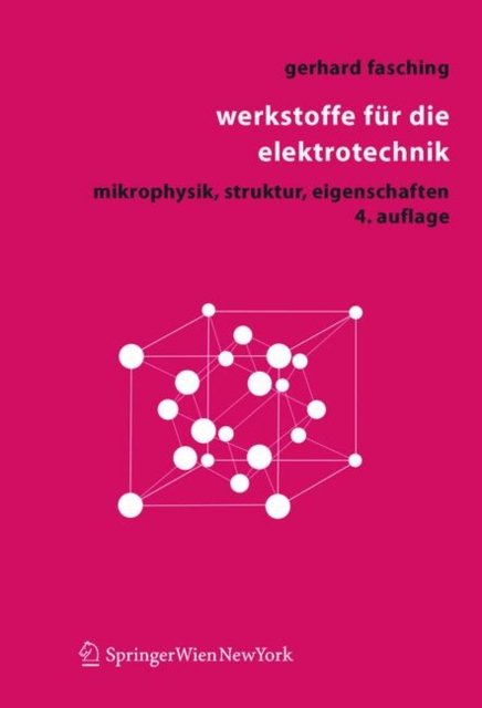 Werkstoffe fur die Elektrotechnik
