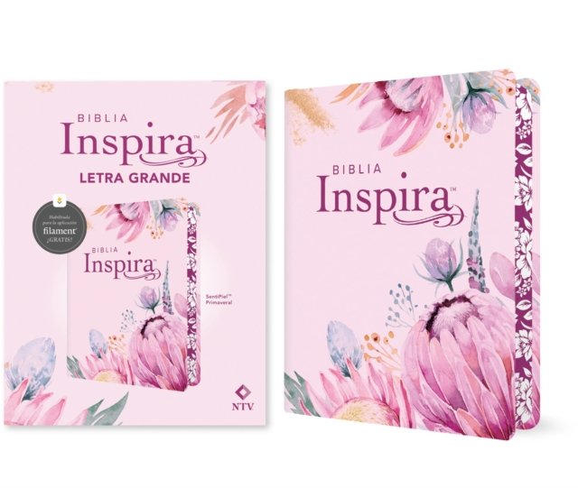 Biblia Inspira NTV, Letra Grande Con Filament
