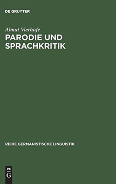 Parodie und Sprachkritik