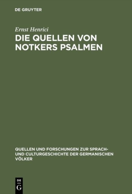 Quellen von Notkers Psalmen