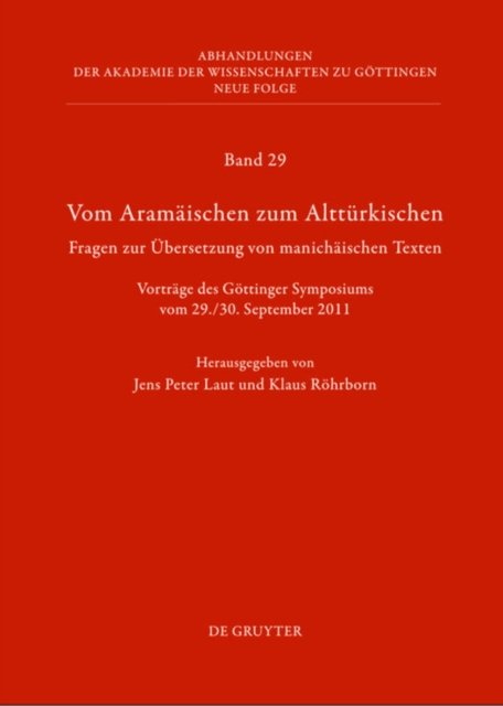 Vom Aramaischen zum Altturkischen